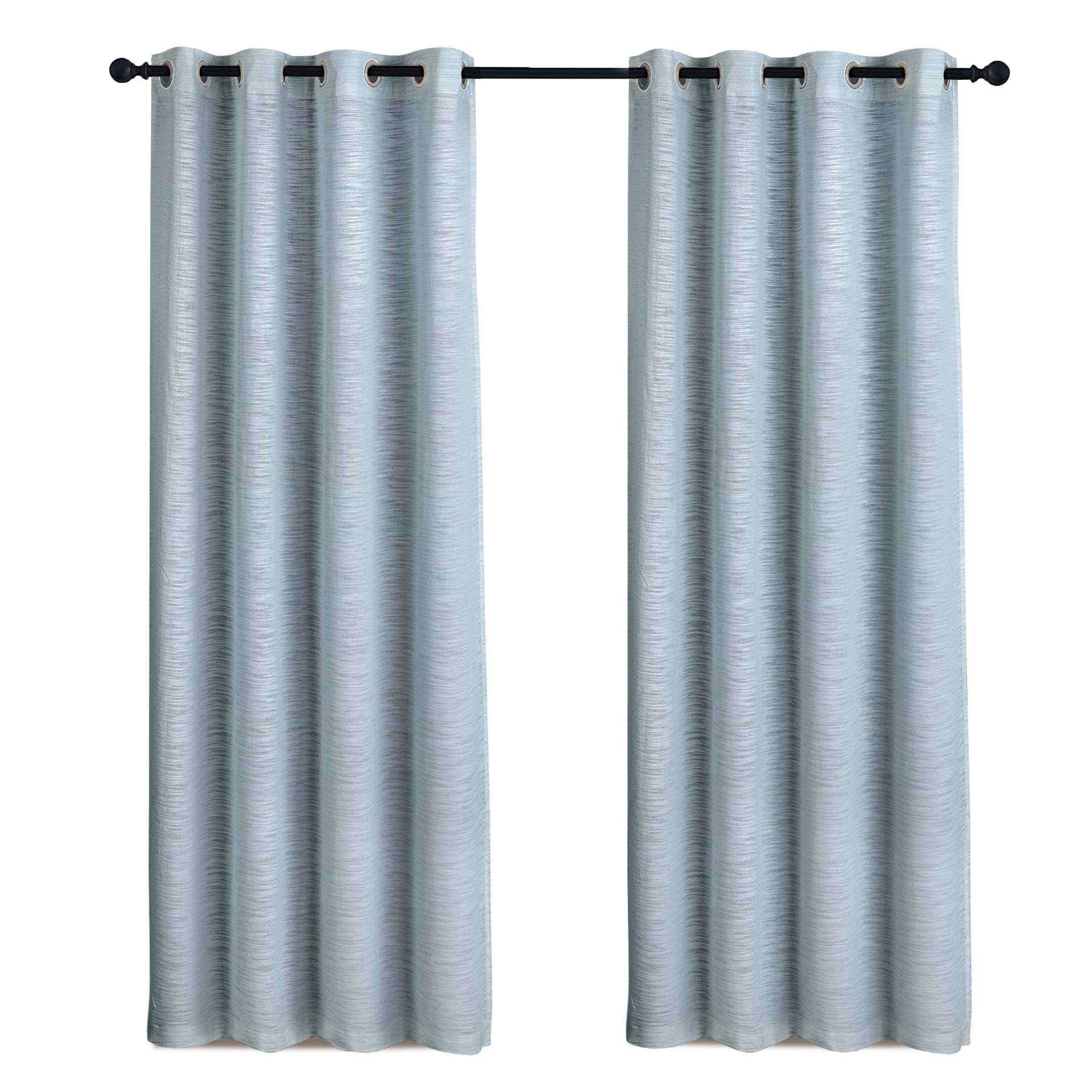 Long Window Sheer Curtain 100% Cotton Drape 50x84" (Single Panel)