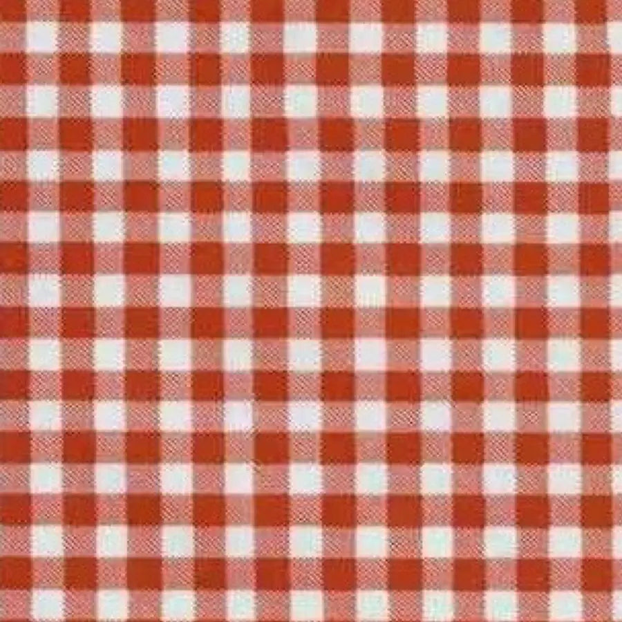 Red Rectangle Gingham Tablecloth