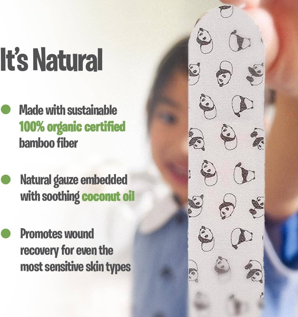 Panda Coconut Oil Bandages - 20pk