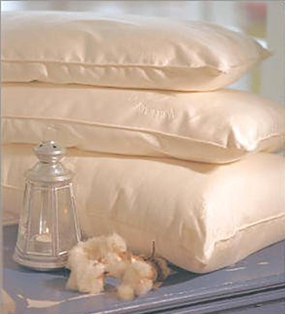 Wool Filled Organic Cotton Pillows