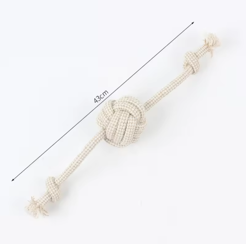 Hemp & Cotton Rope Dog Toys