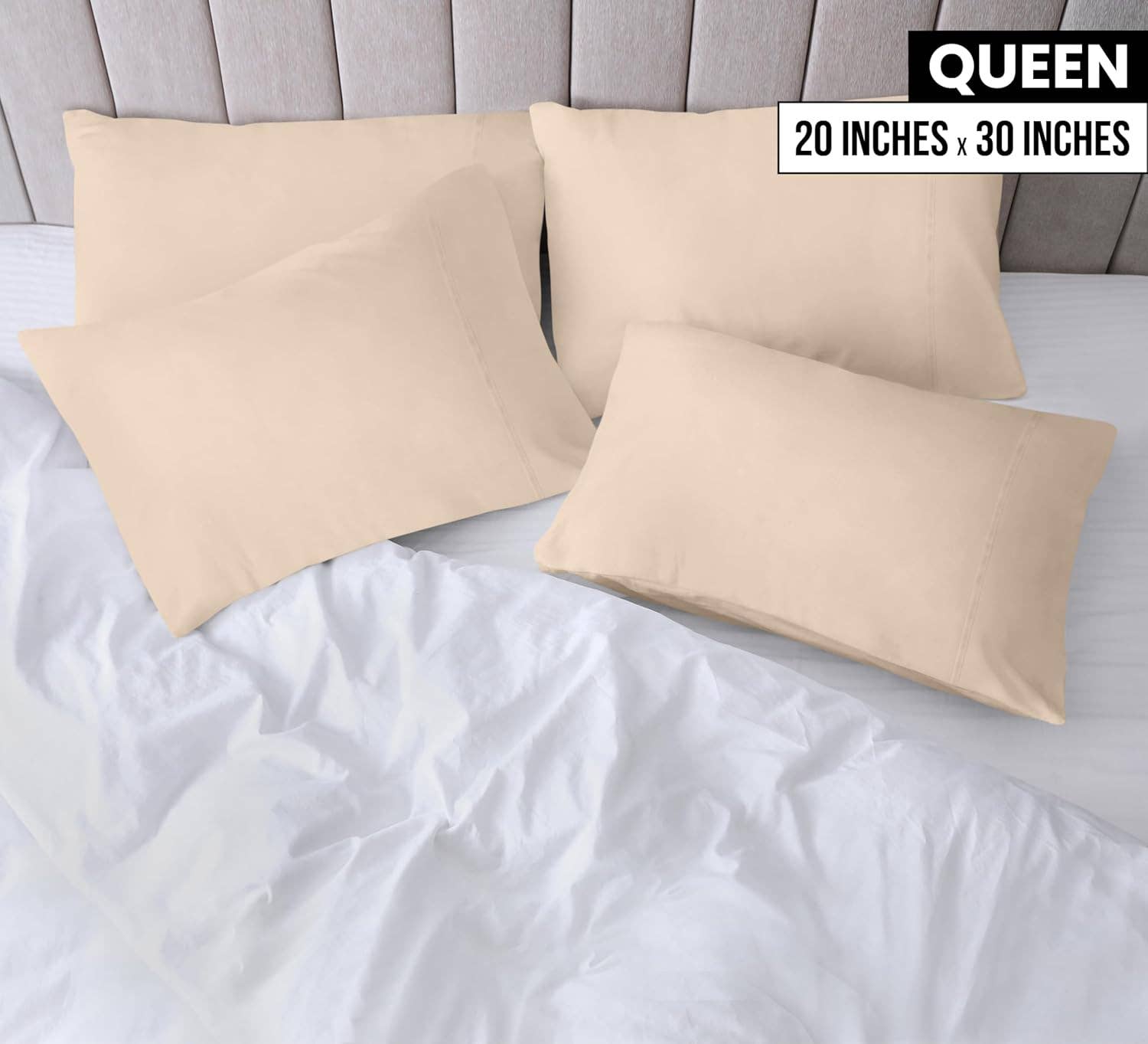 Microfiber Pillowcases 20"x30", Pillow case