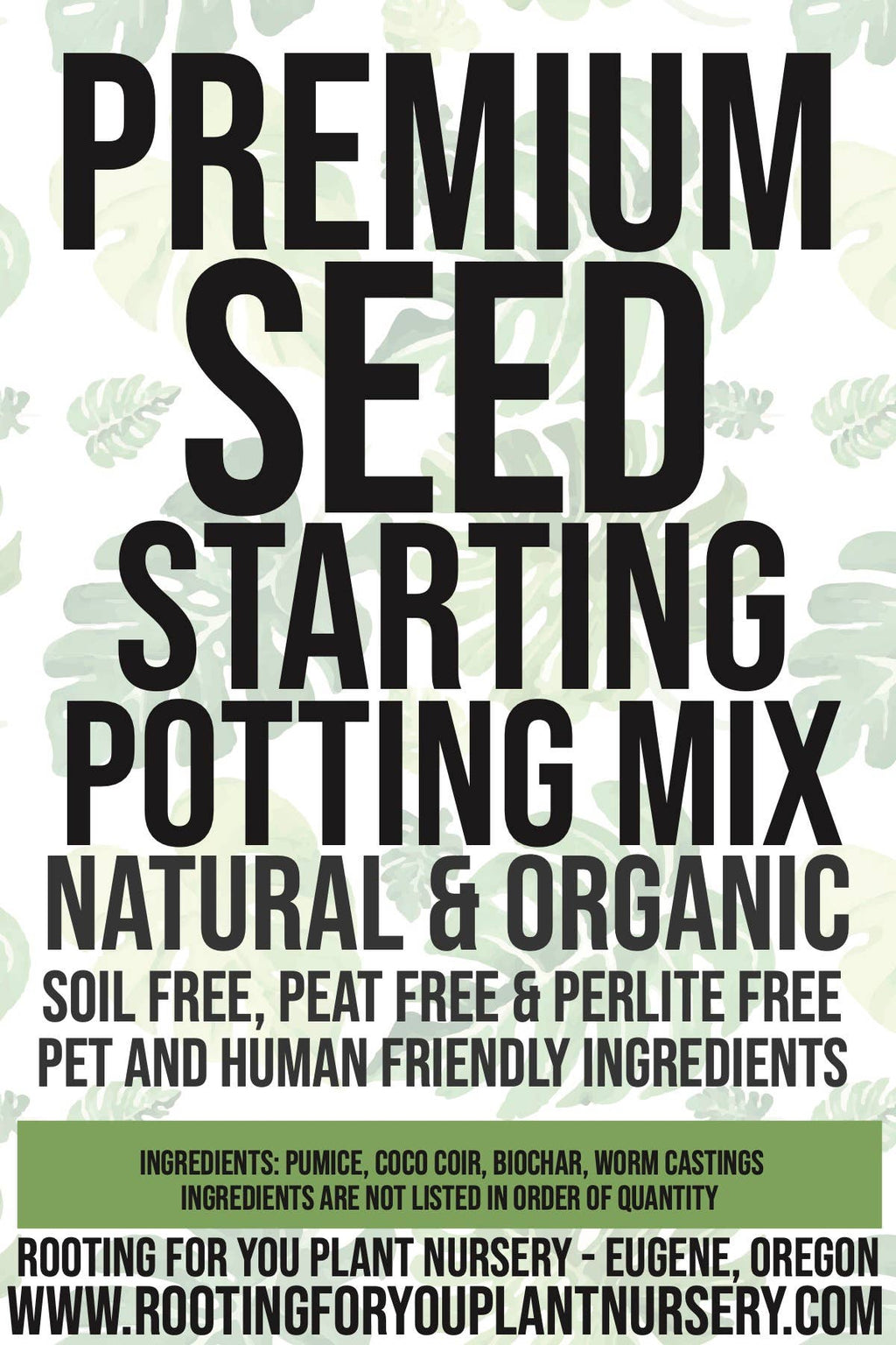 Seed Starting Potting Mix