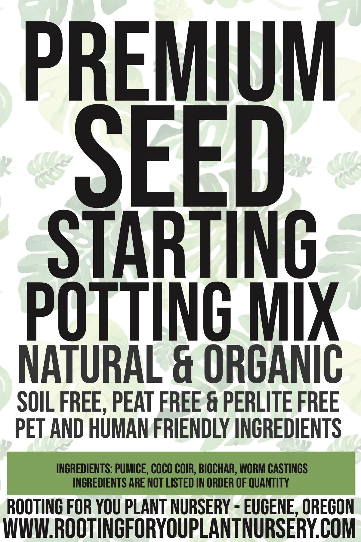 Seed Starting Potting Mix