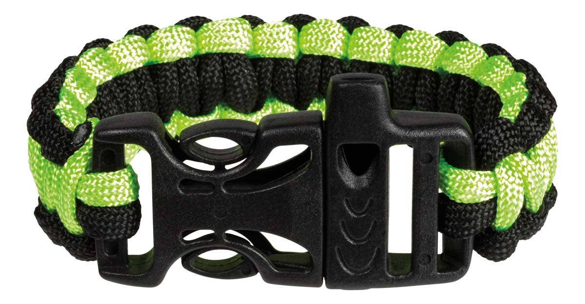 Survival Bracelet With Whistle