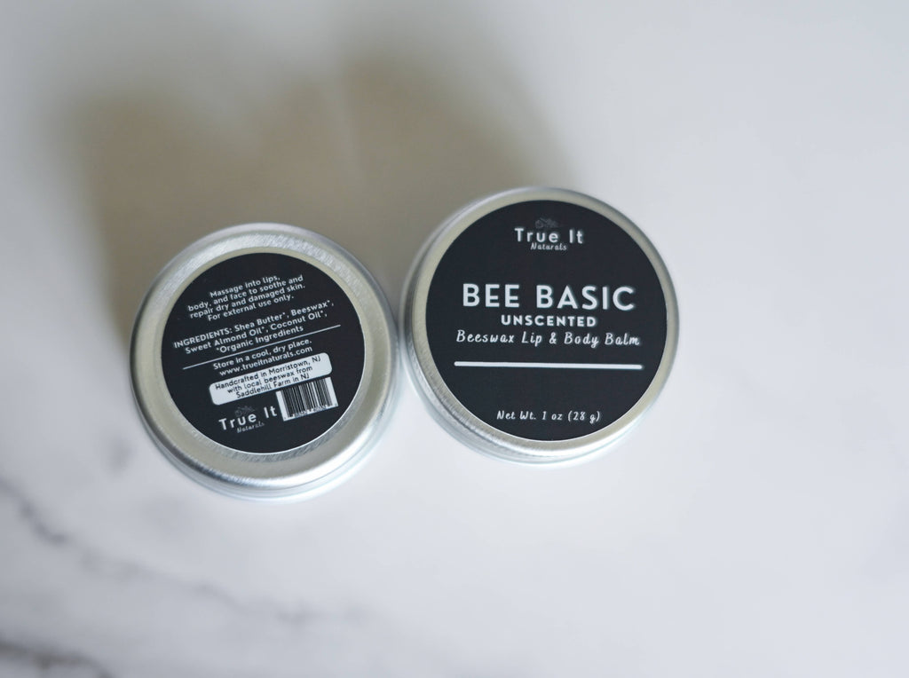 Unscented Beeswax Balm Tin