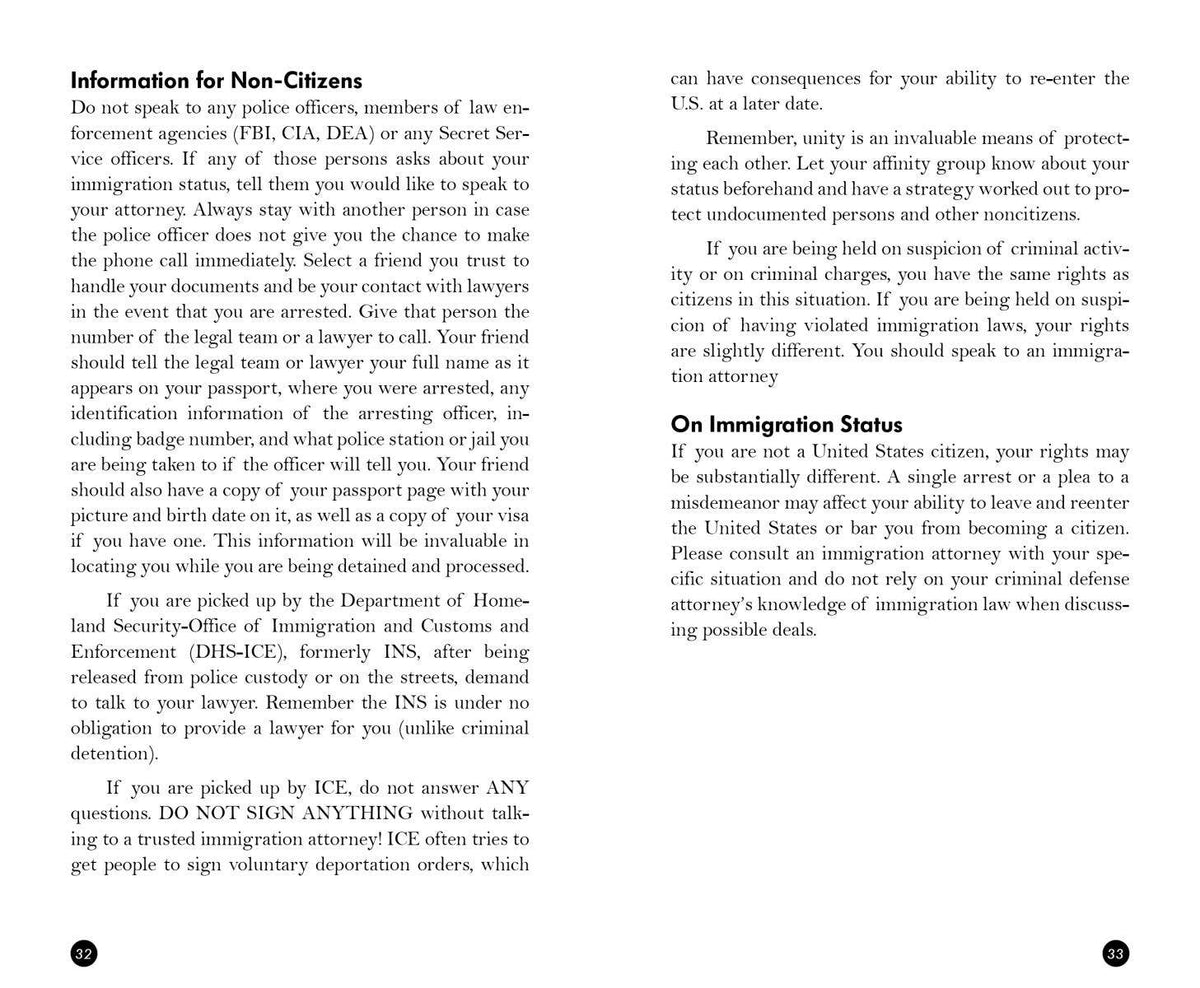 Know Your Rights: Protect Yourself and Your Community (Zine)