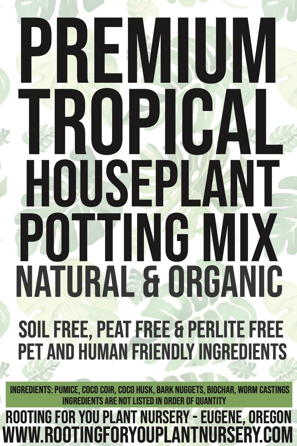 Tropical Houseplant Potting Mix