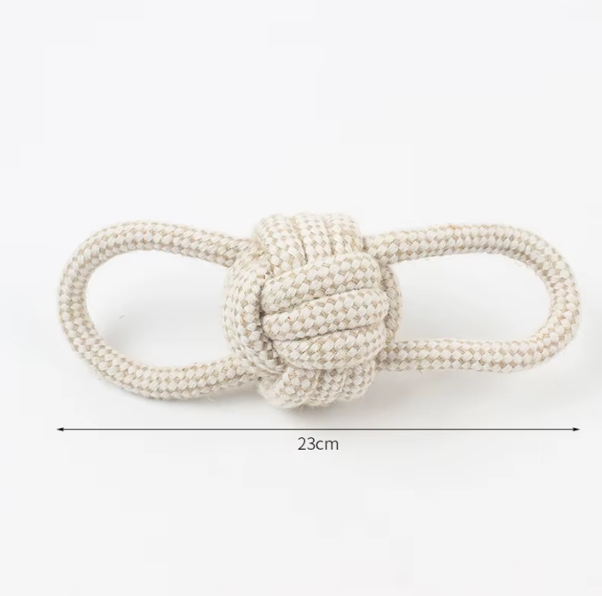 Hemp & Cotton Rope Dog Toys