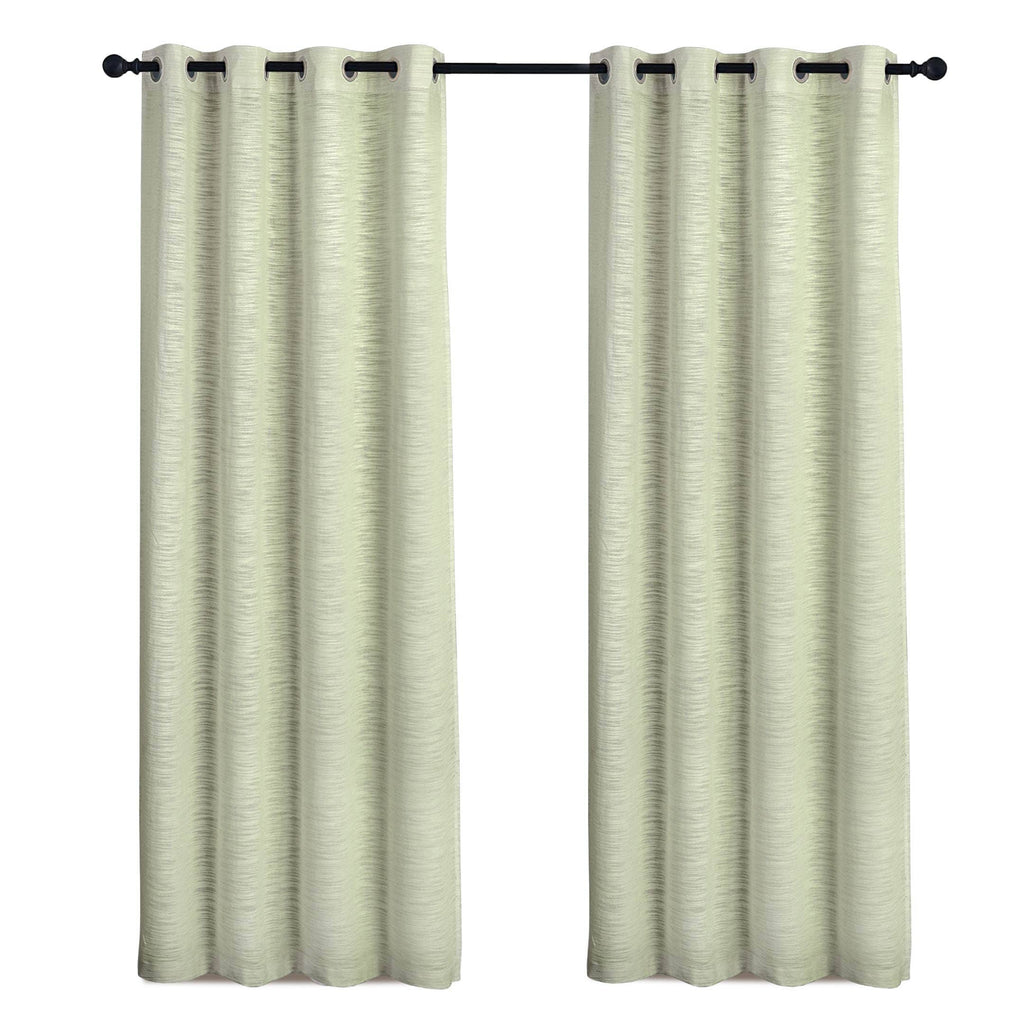 Long Window Sheer Curtain 100% Cotton Drape 50x84" (Single Panel)
