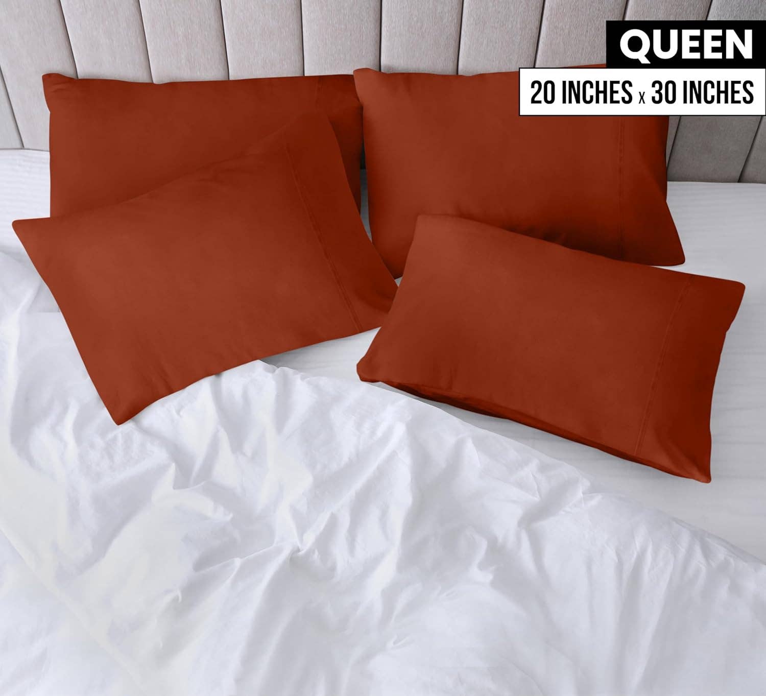 Microfiber Pillowcases 20"x30", Pillow case