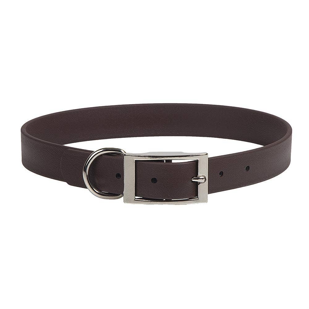 Imitation Leather Wide Standard Collar - 1" width