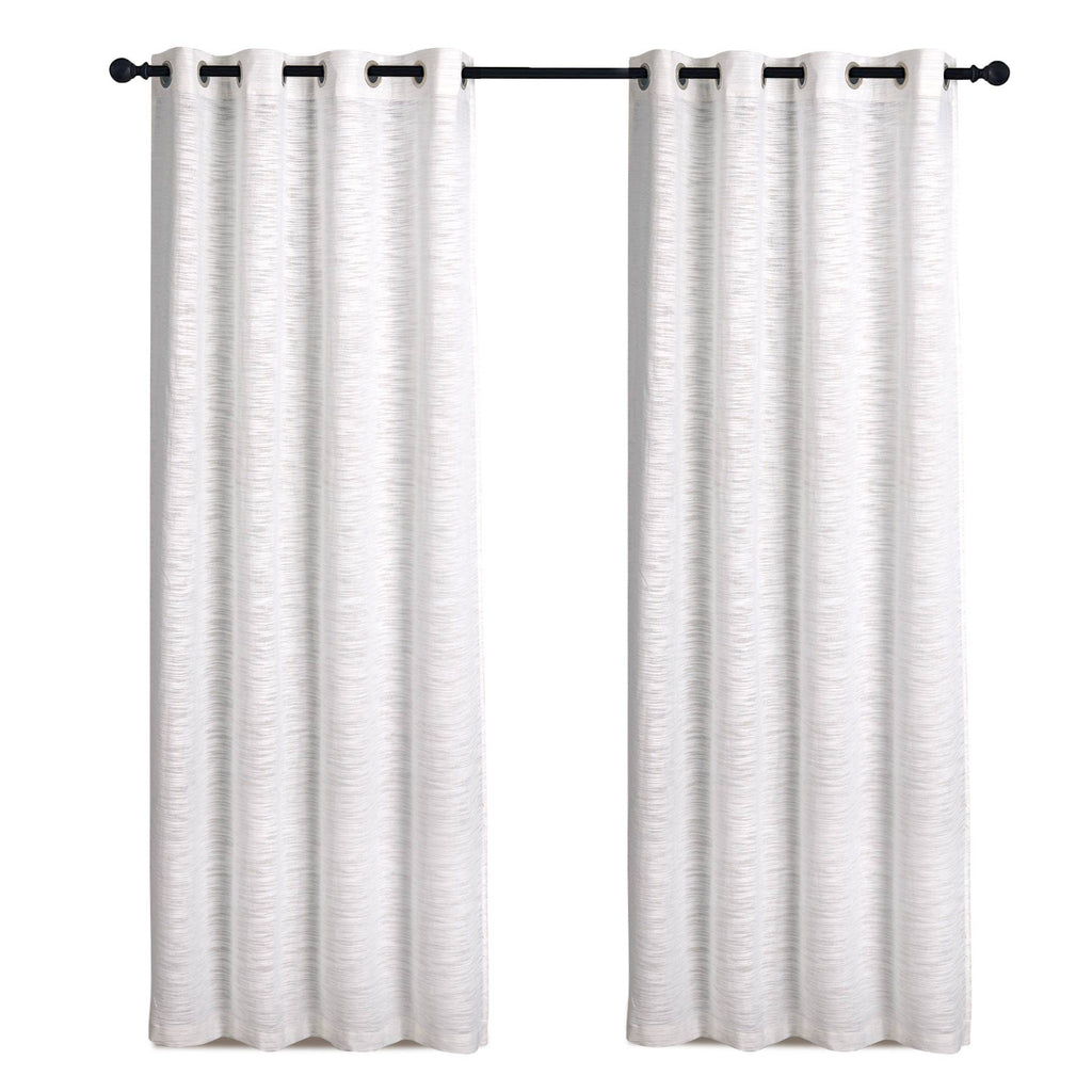 Long Window Sheer Curtain 100% Cotton Drape 50x84" (Single Panel)