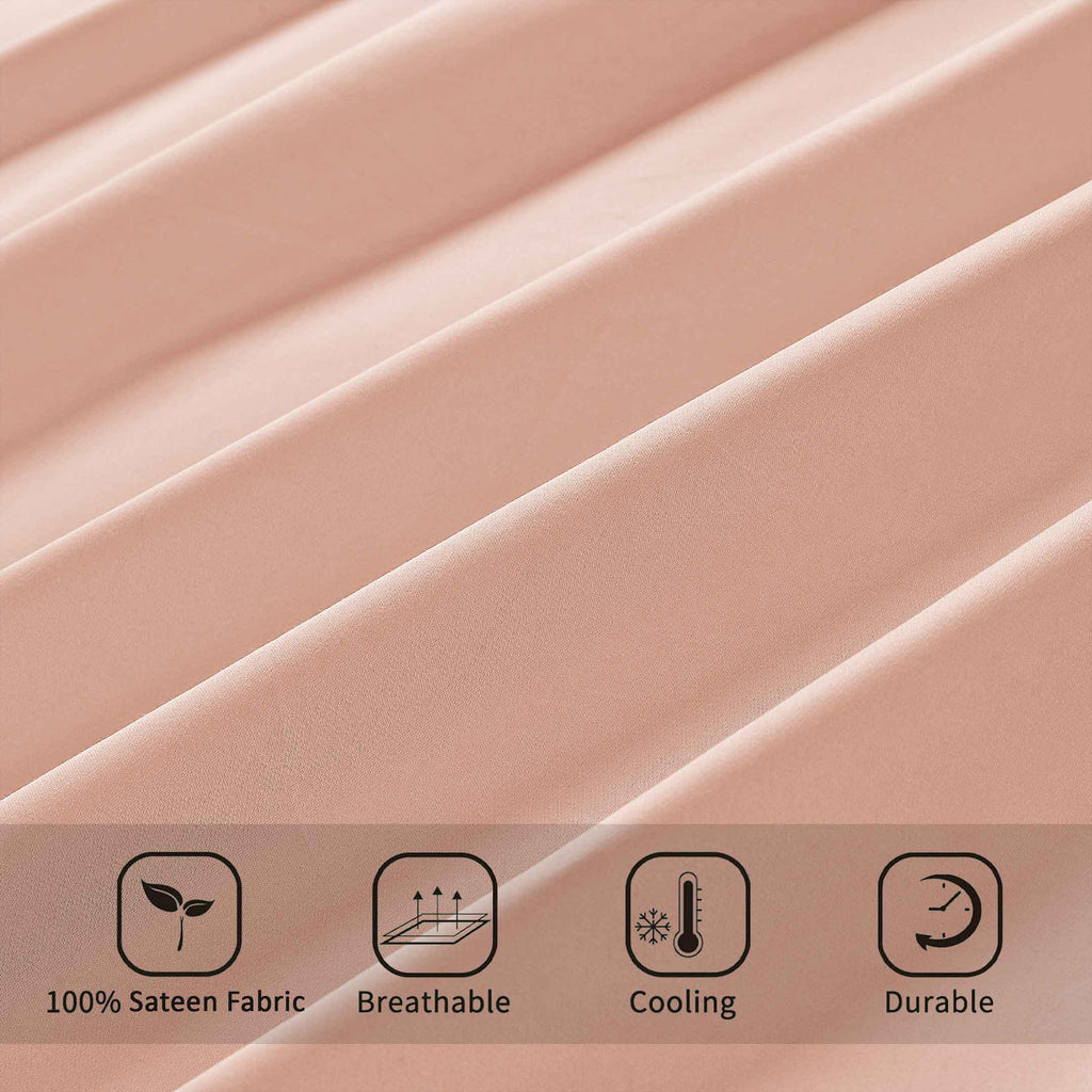 100% Organic Cotton Sheets, 4 Piece Sheet Set