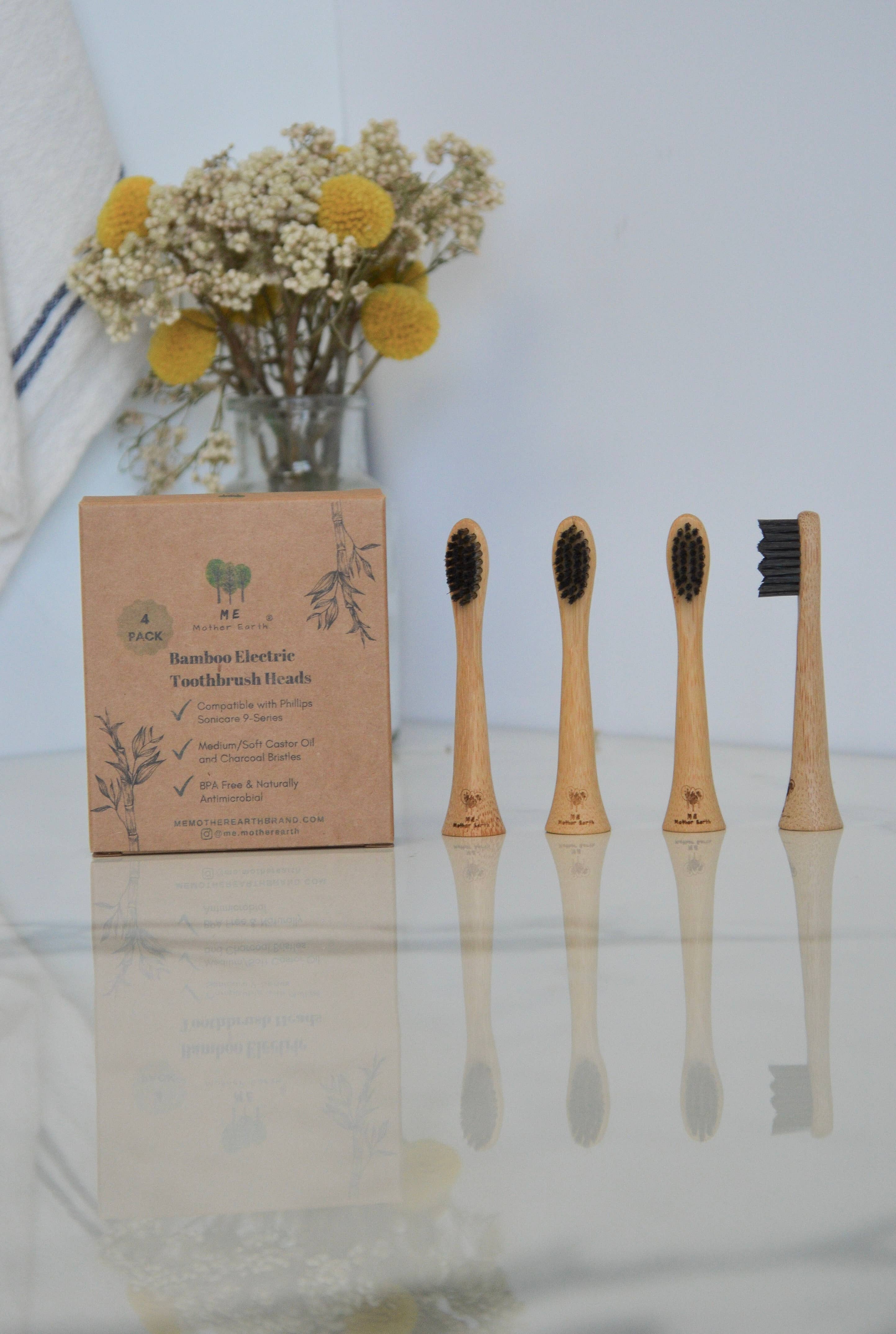 Bamboo Electric Toothbrush Heads