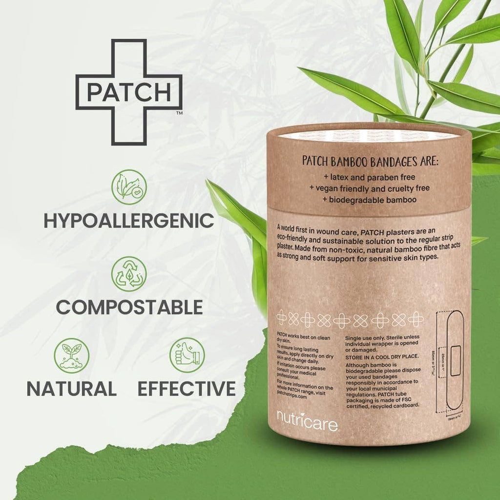 100 Natural Bamboo Bandages