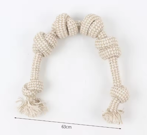 Hemp & Cotton Rope Dog Toys