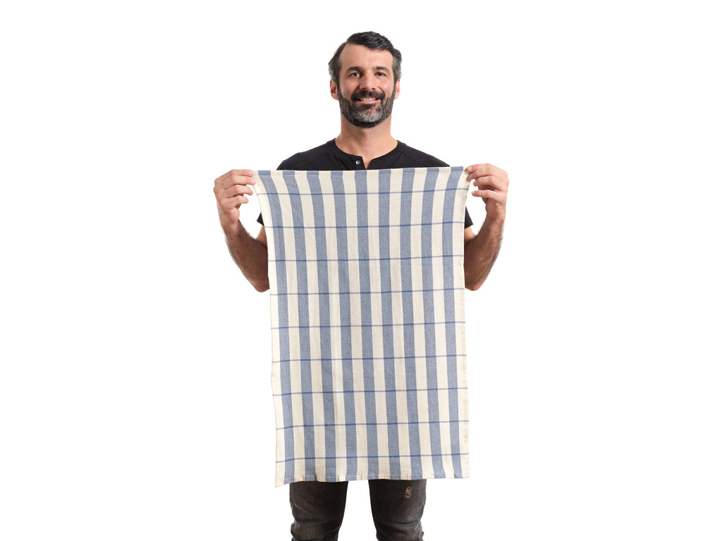 Waffle Cotton Kitchen Towels – Set of 4