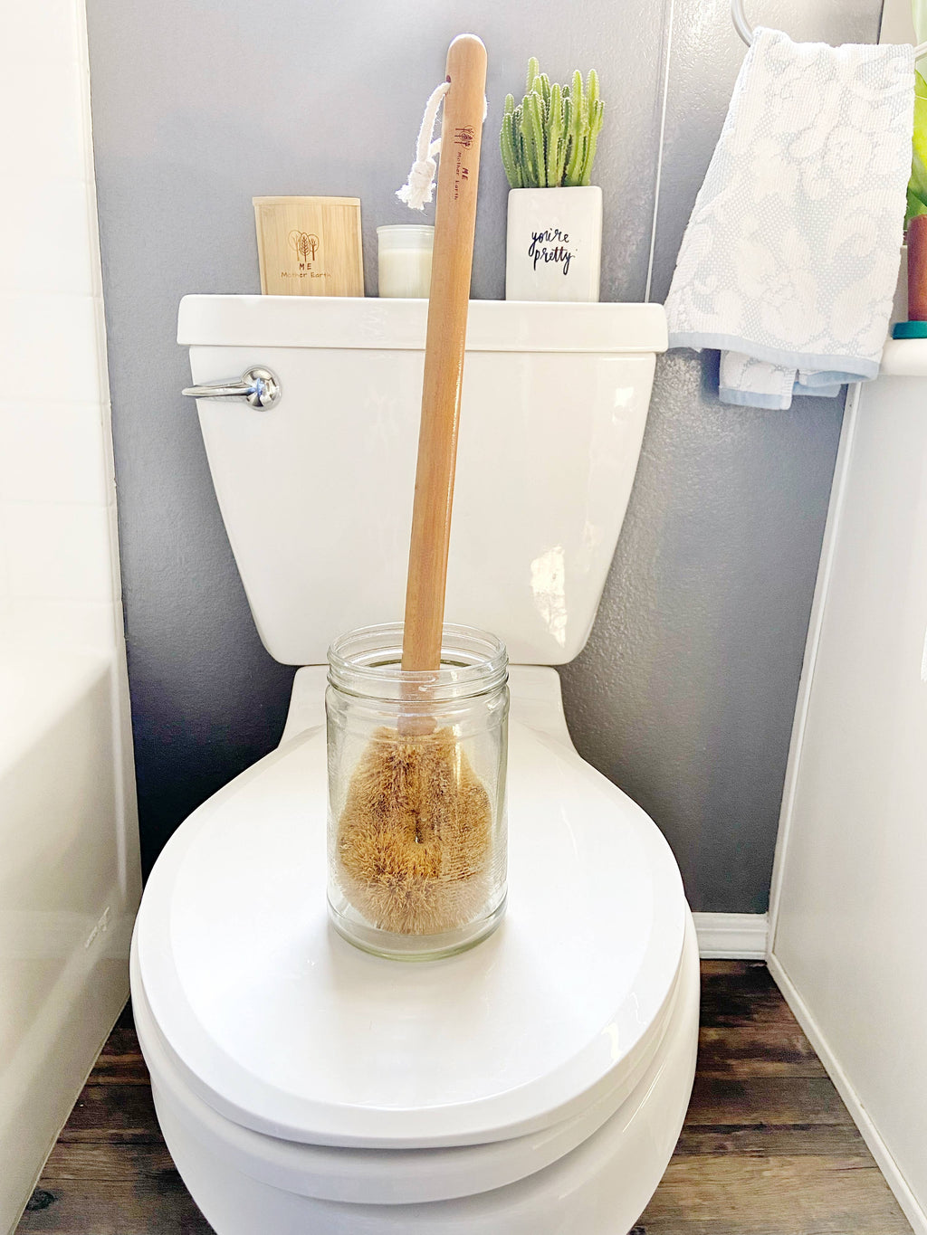 Coconut Fiber Toilet Brush