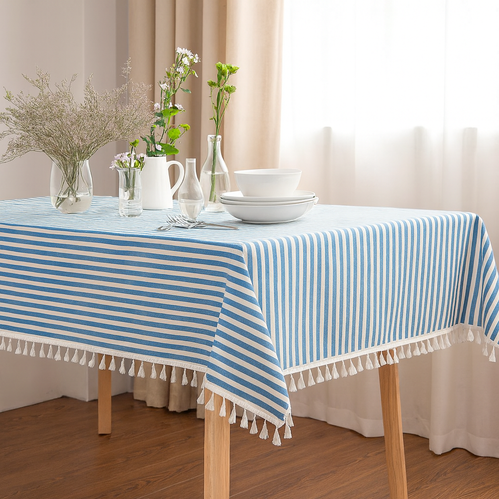 Cotton Blend Tablecloth