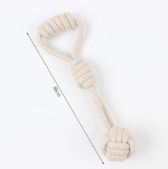 Hemp & Cotton Rope Dog Toys