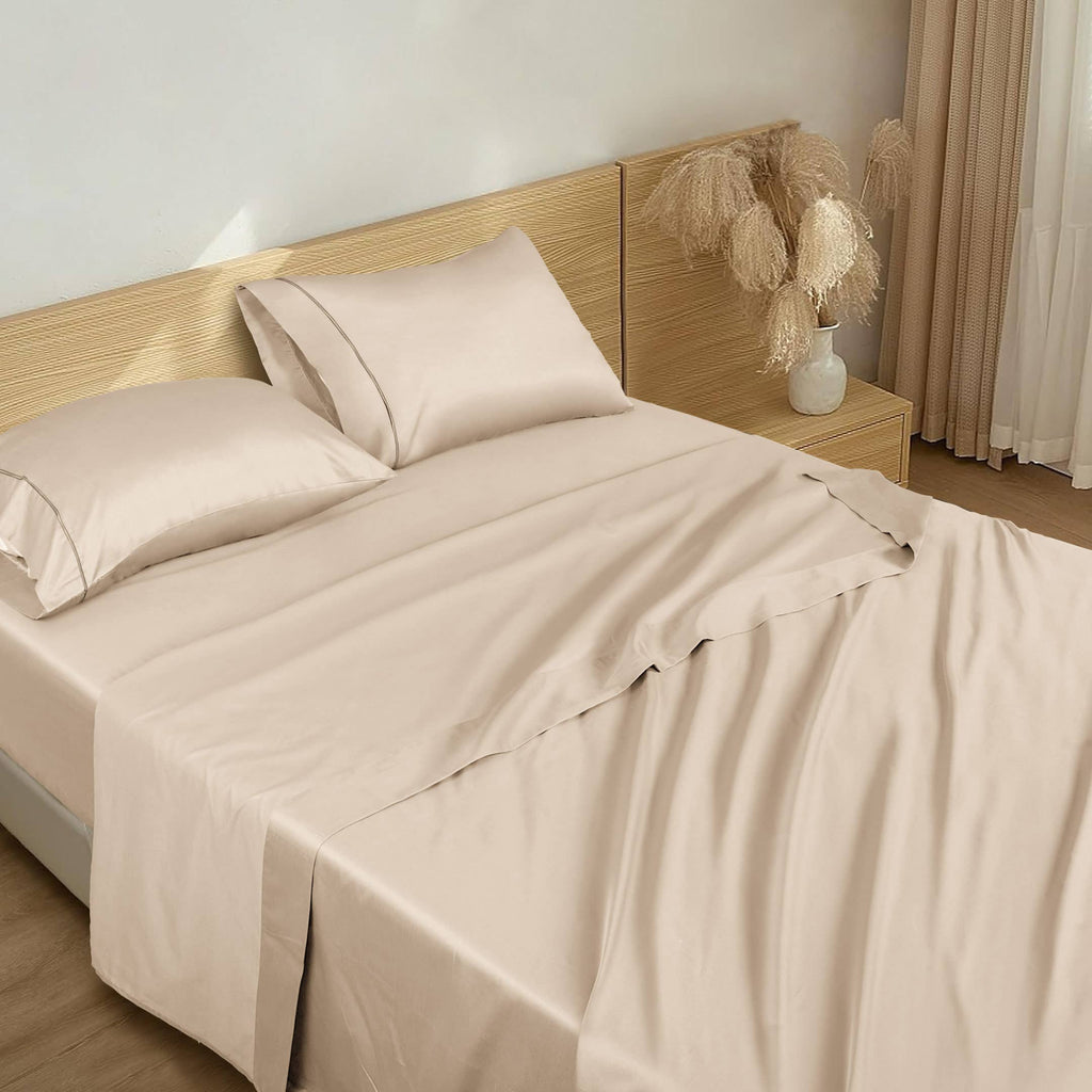 100% Organic Cotton Sheets, 4 Piece Sheet Set