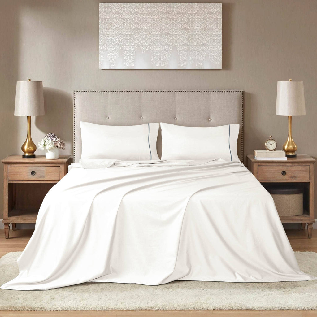 100% Organic Cotton Sheets, 4 Piece Sheet Set