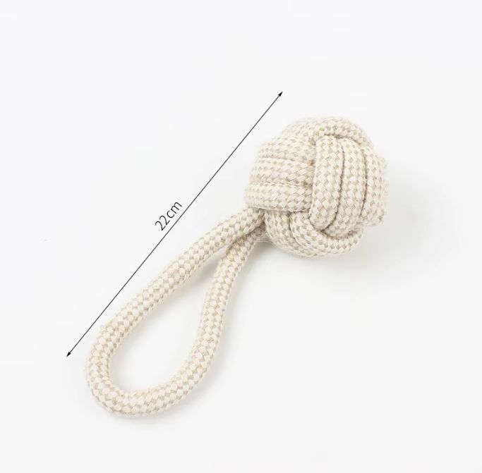 Hemp & Cotton Rope Dog Toys