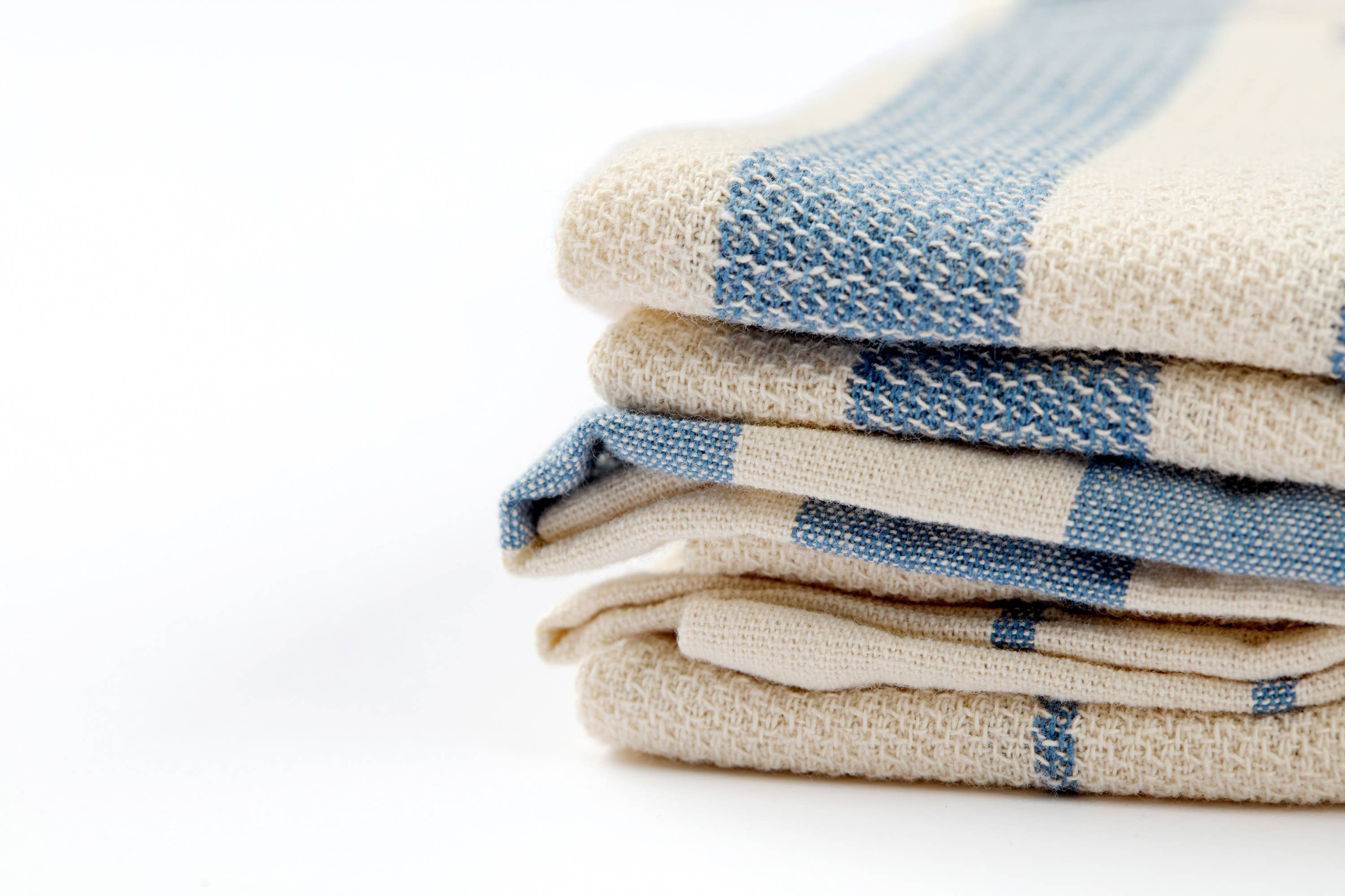 Waffle Cotton Kitchen Towels – Set of 4