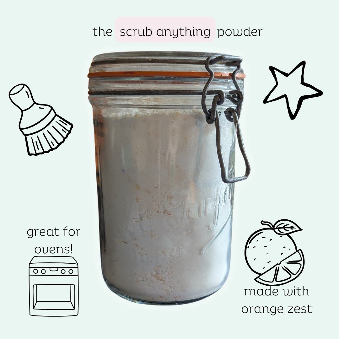Homemade Natural Scouring Powder